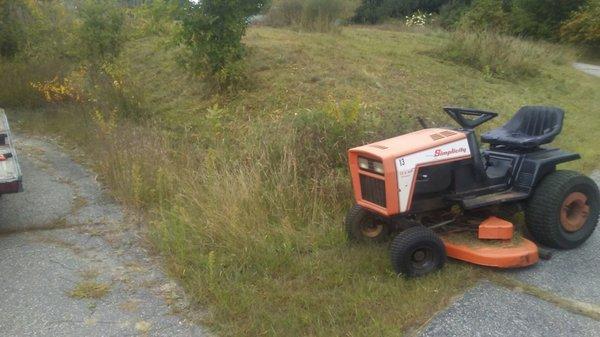 Bush hogging- Lewiston, Me.