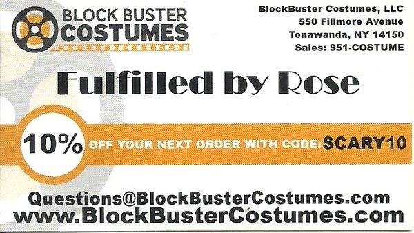 Blockbuster Costumes