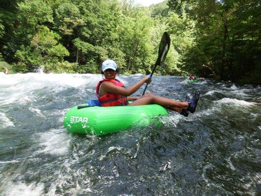 Extreme Guided River Tubing on Watauga River