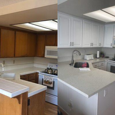 kitchen Before and After