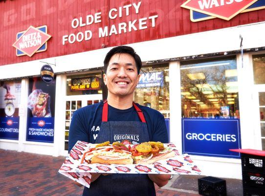 Food always served with a smile.