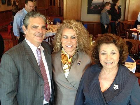 Women's Council of Realtors Installation luncheon 2013 President Rosanna Garcia, Past CA State President Eva Garcia