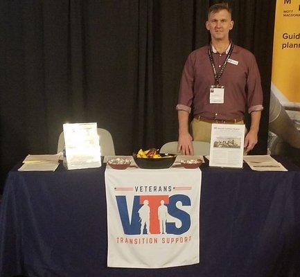 Veterans Transition Support at Employment Event