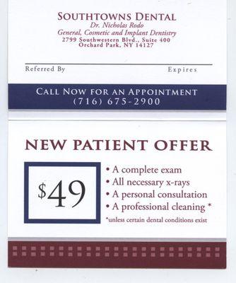 NEW PATIENT OFFER!