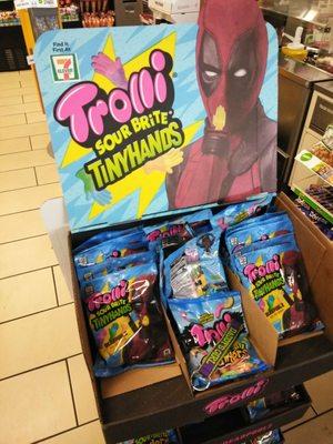 Deadpool Trolli Sour Brite TINYHANDS