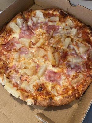 10 inch Hawaiian Pizza