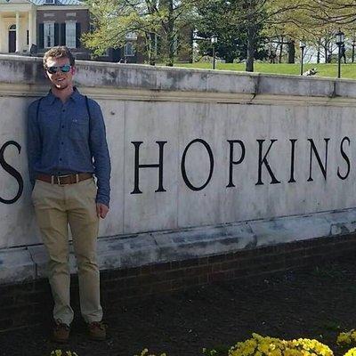 Me getting into Johns Hopkins University!