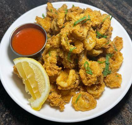 Fried calamari