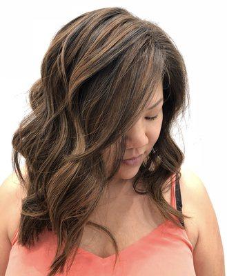 Highlights and balayage