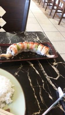 Double shrimp roll