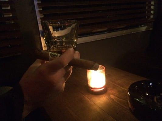 Cigar, scotch, and great music!!