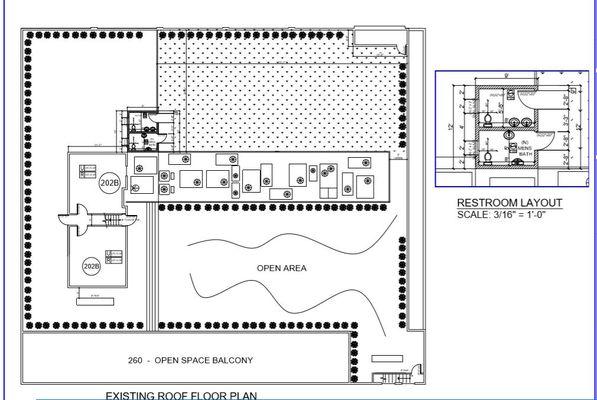 FLOOR PLAN FOR ROOF TOP