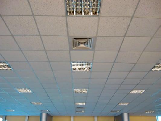 Office Ceiling Tile Cleaning