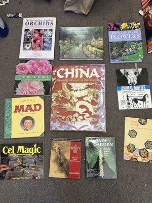 Rare and Classic art & reference books I purchased