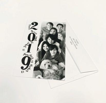 Custom holiday cards