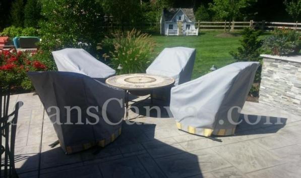 Custom Canvas Outdoor Furniture Covers