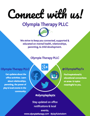 Connect with Olympia Therapy!!!