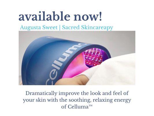 LED therapy is an extremely beneficial and non invasive enhancement to any skin care service.