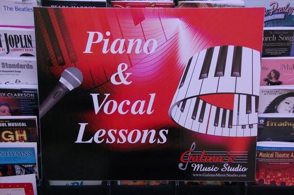 Piano & Vocal Lessons