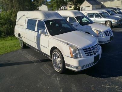 new and modern hearse