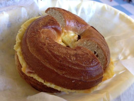 The bagel is so good!!! The new owners explained that their current supplier is out of Pennsylvania.