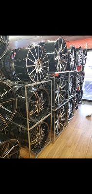 Rims and tire package deal mounting and balance available in store.