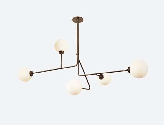 CH-147-5. Cloud Ball-5 chandelier