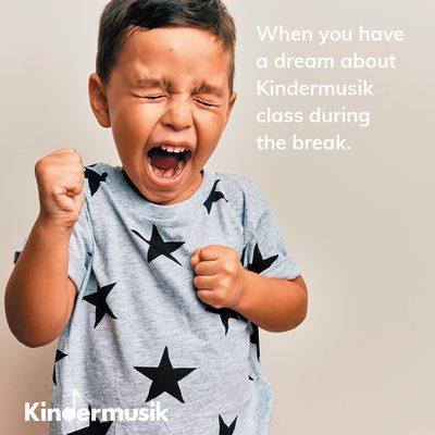 Classes offered for ages 0-7 using internationally known Kindermusik.