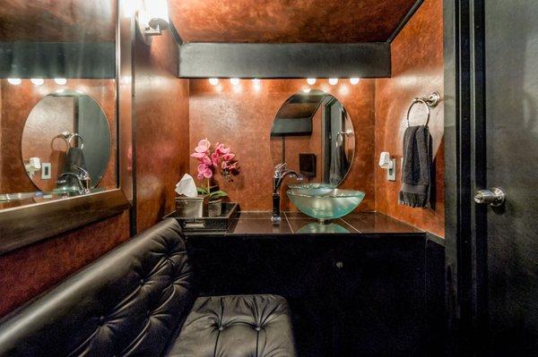 Luxury Restroom in VIP Coach