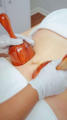 Wood therapy and body contouring