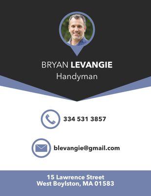 Bryan Levangie Handyman