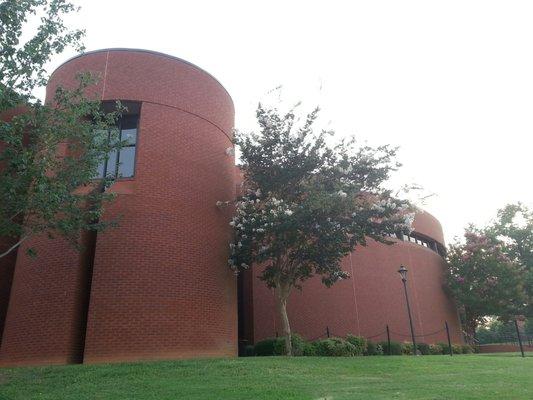 GORDON COLLEGE Fine Arts building in Barnesville, Georgia.