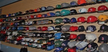 Part of Our hat wall