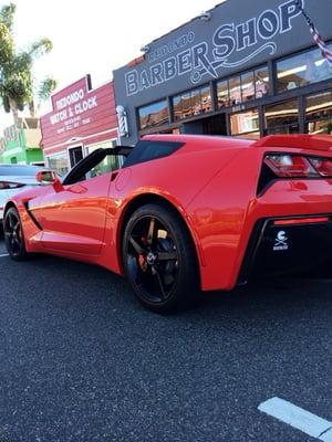 Brand new Corvette stingray! Had a blast driving it up and down PCH.!. Thanks again Kevin.!