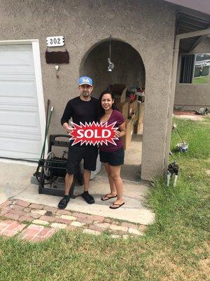 First time home buyers. Thank you for the opportunity