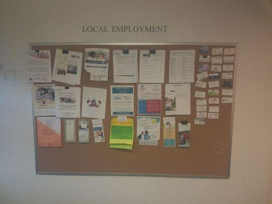 Our local employment board, where you can find local job lists for caregivers.