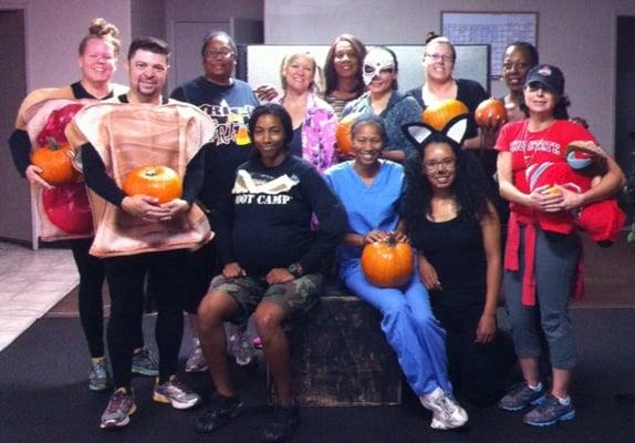 A little pre Halloween fundraiser PUMPkin workout