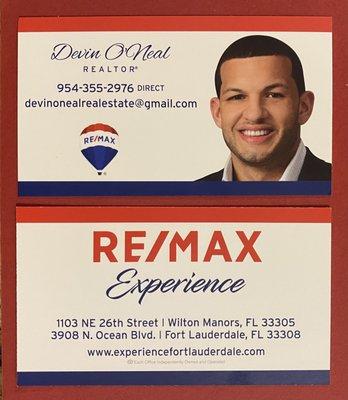 Devin O’Neal - Remax Experience