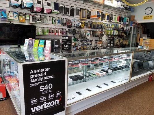 We are a Verizon Authorized dealer.