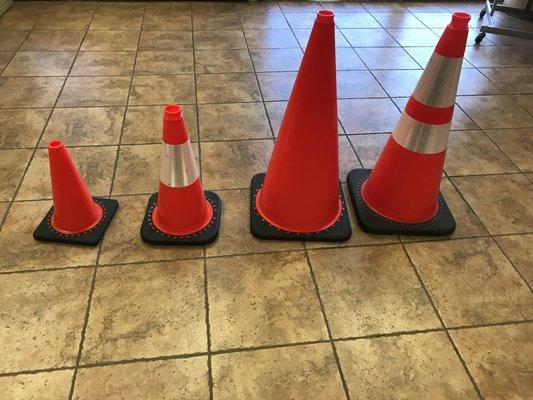 Traffic cones