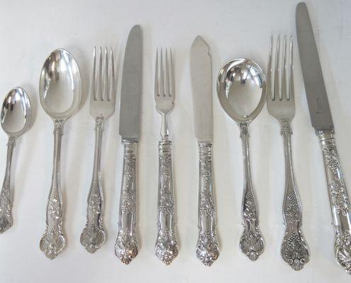 Cutlery Set. Sterling Silver