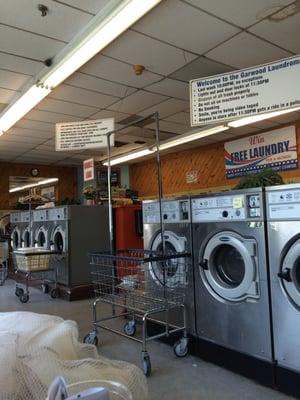 Very nice, clean and quiet.  Washers are doing a great job this far.  The dryers are older so I hope there isn't a problem.