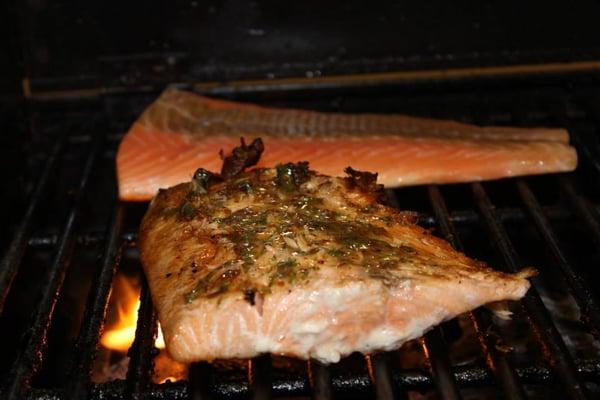 Salmon with Dill and Lemon Zest