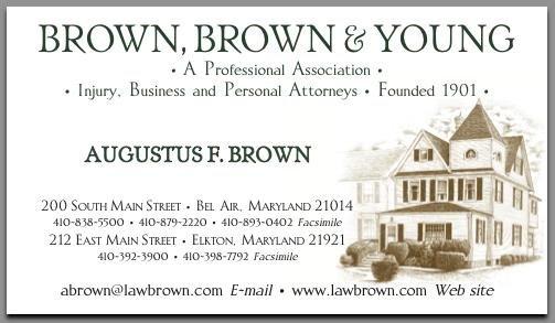 Gus Brown Business Card