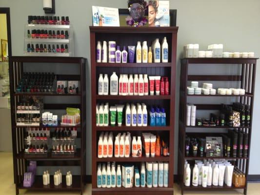 Matrix products, OPI, and Raya skin care