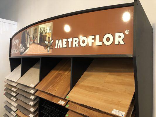 Metroflor Luxury Vinyl Planks and Tiles.