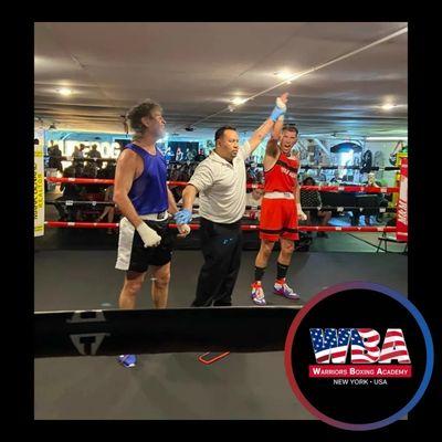 Warriors Boxing Academy Red Corner for the win