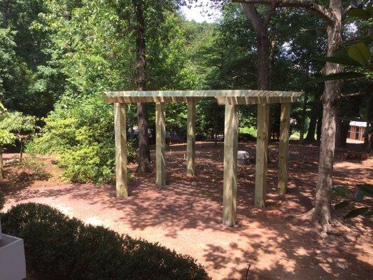 Pergola w/ 10x 10 post