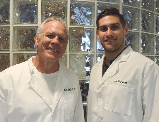 Dr. Milan Yakovich and Dr. Corey Boyko