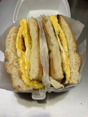 Breakfast sandwiches